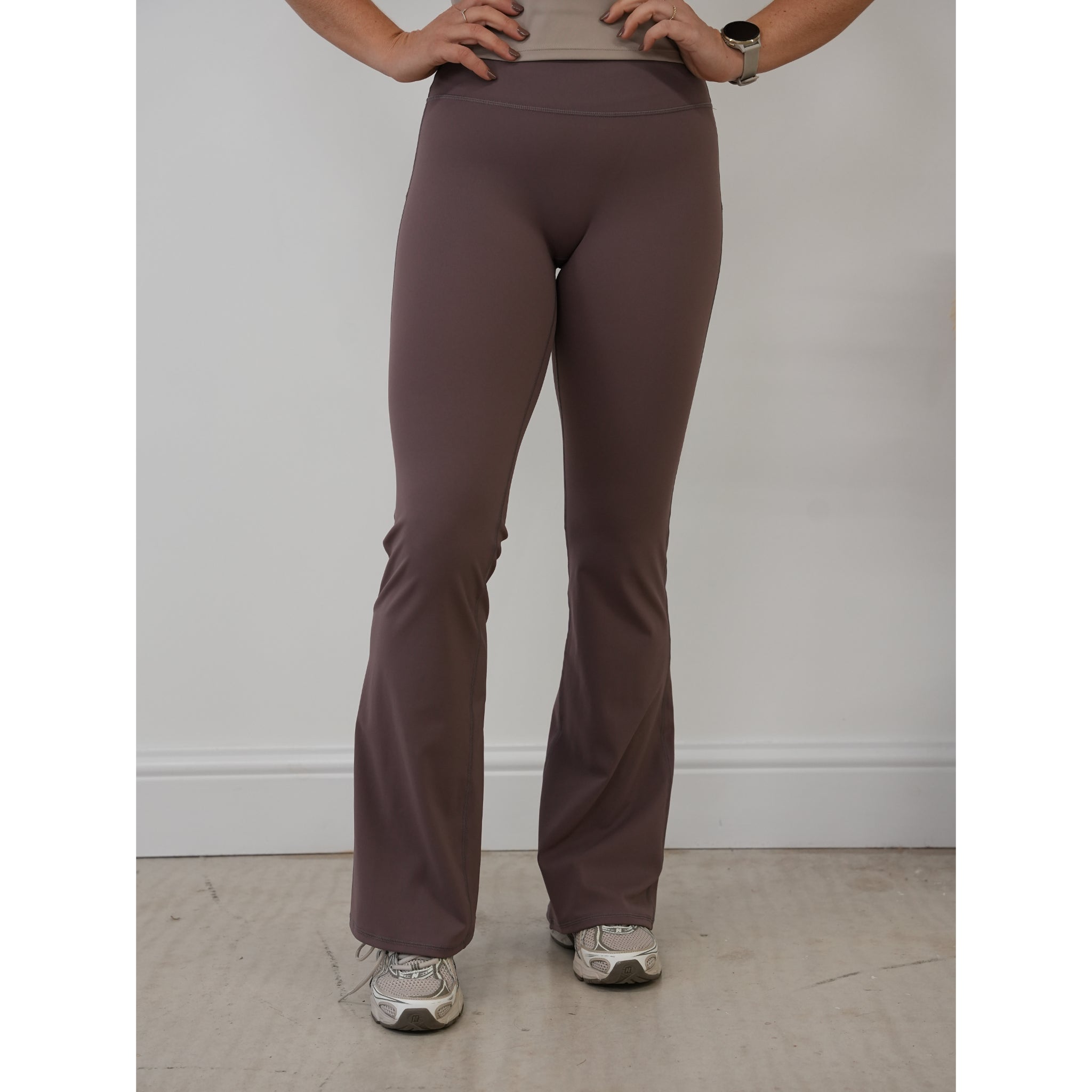 Flared Leggings Mauve