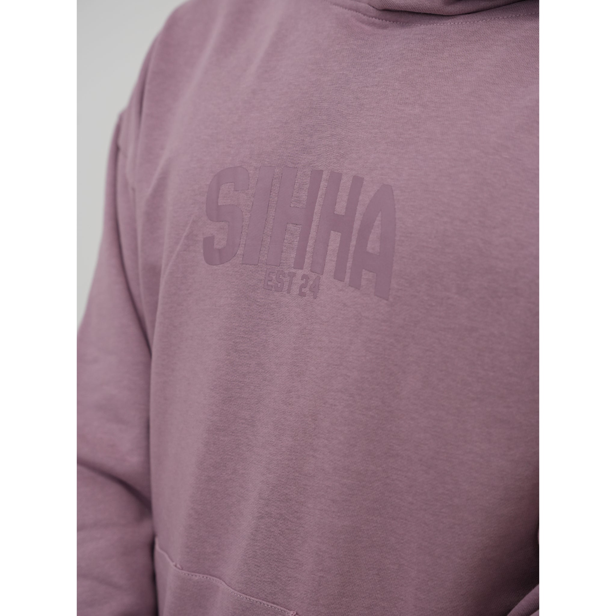 Lightweight Vintage Hoody Dusky Pink