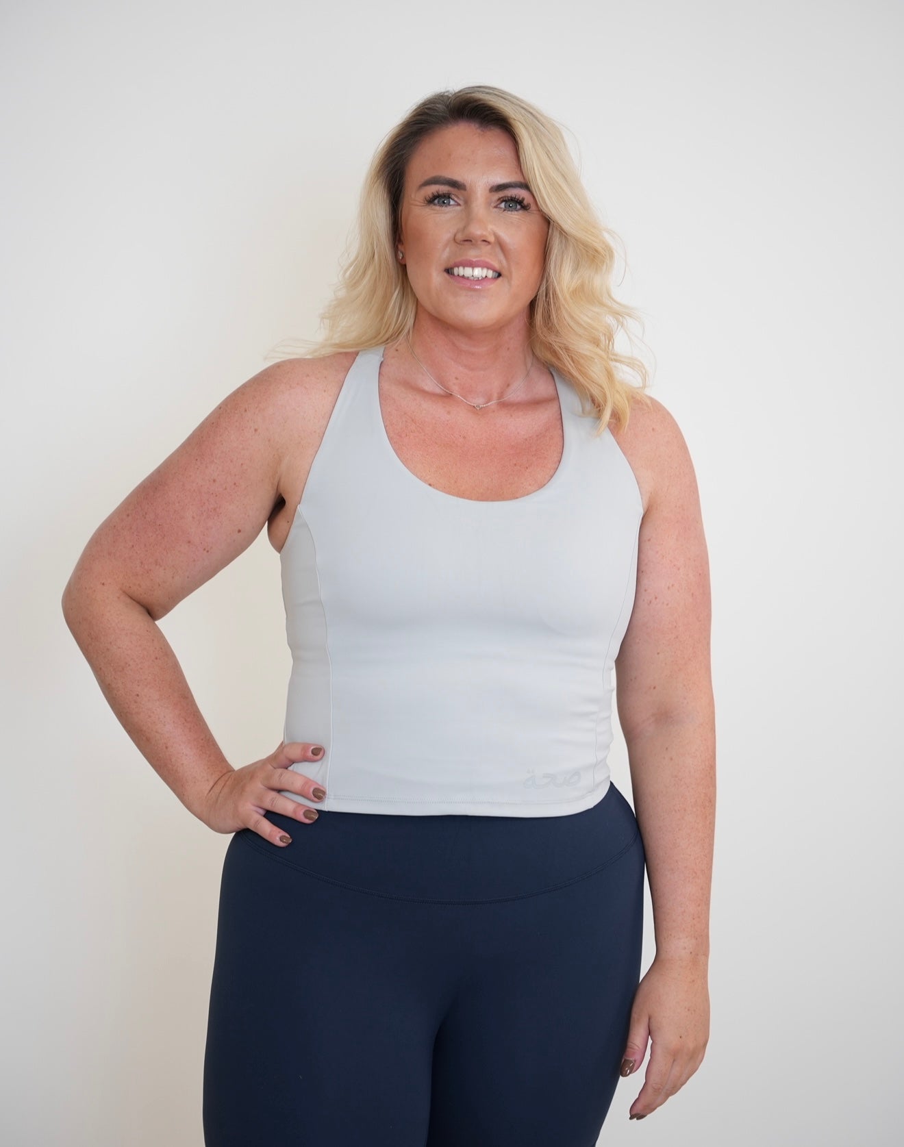 Ladies Long Vest with Built In Support