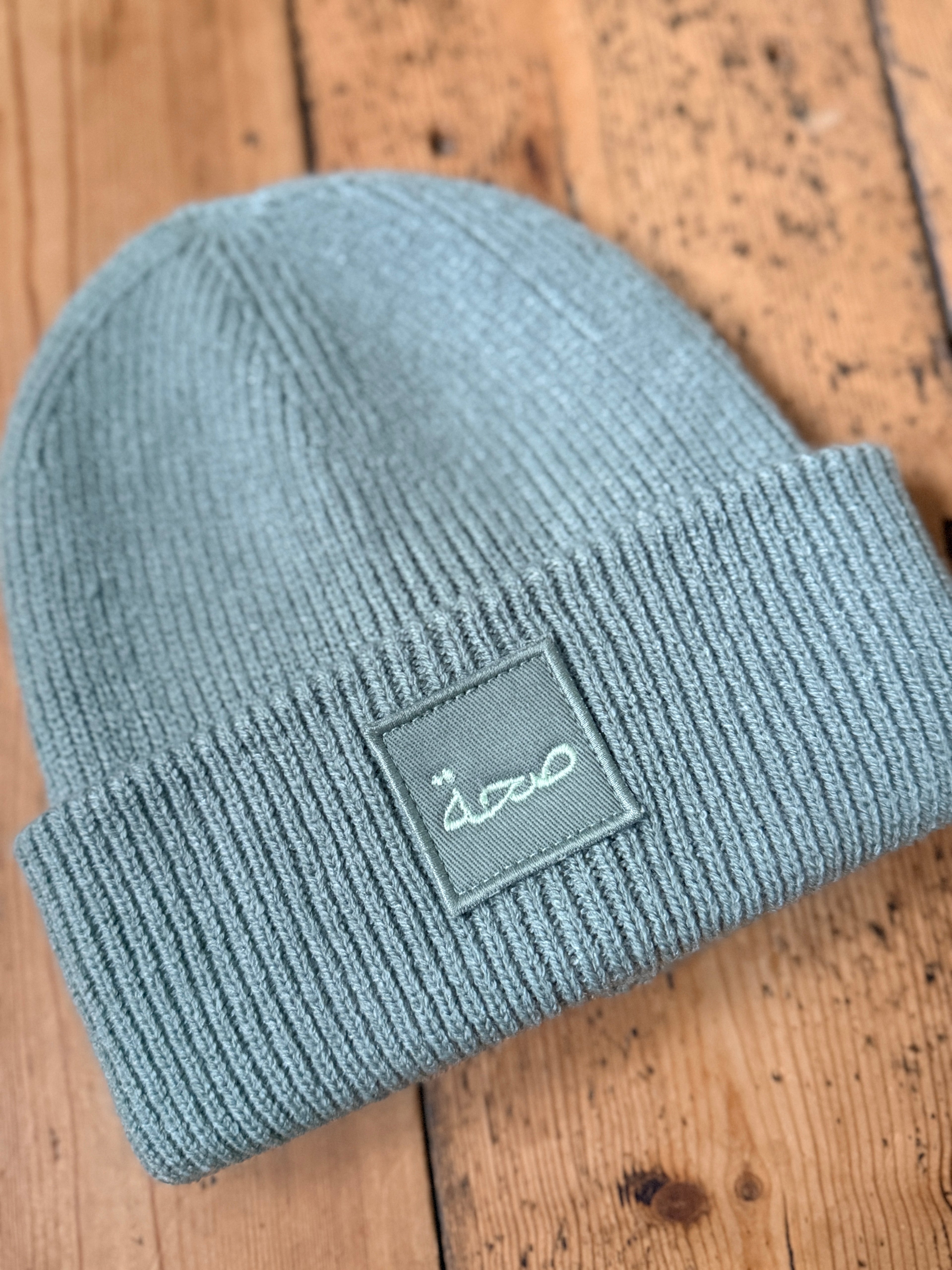 Kids Beanie Dusty Green
