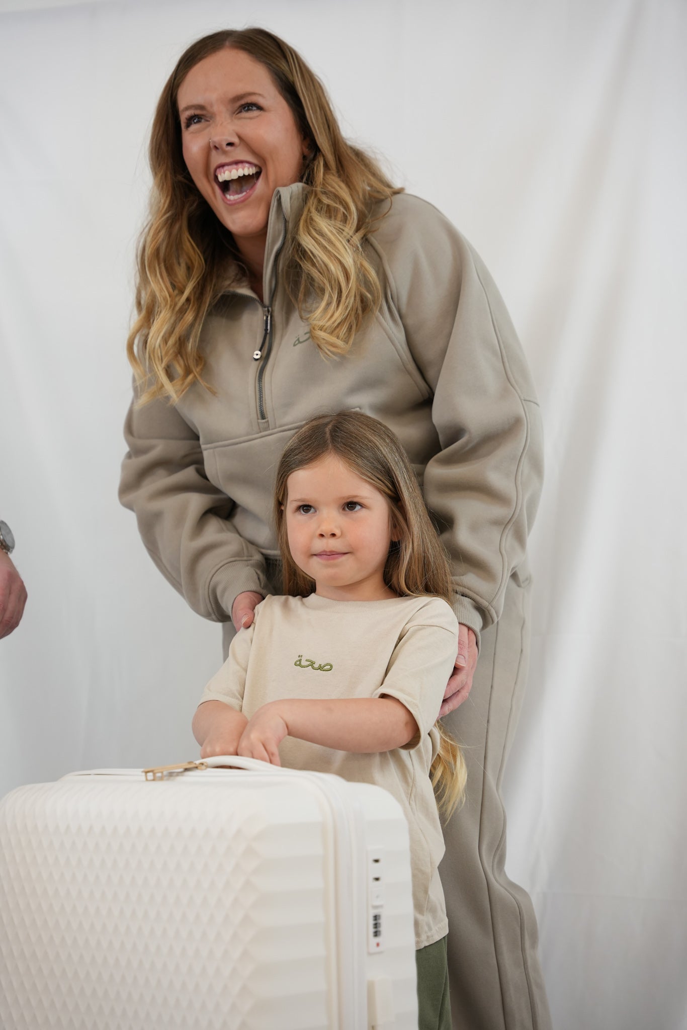 Ladies Super Soft Zip Jacket Khaki