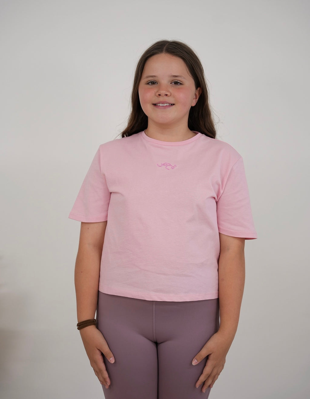 Kids Pink Crop