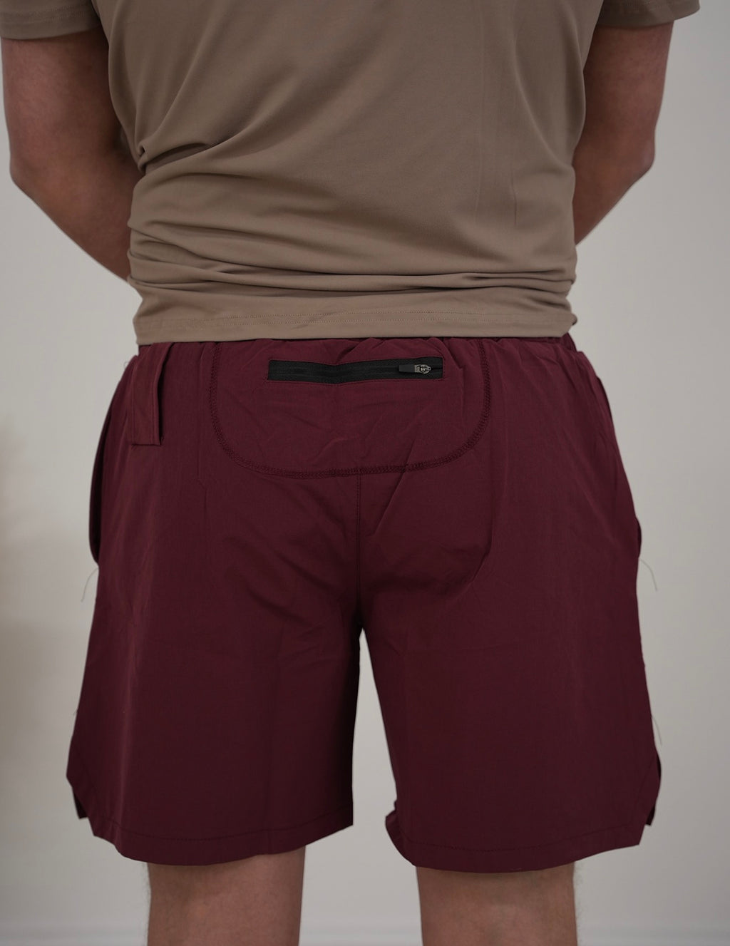 Men's Training Shorts Wine Red