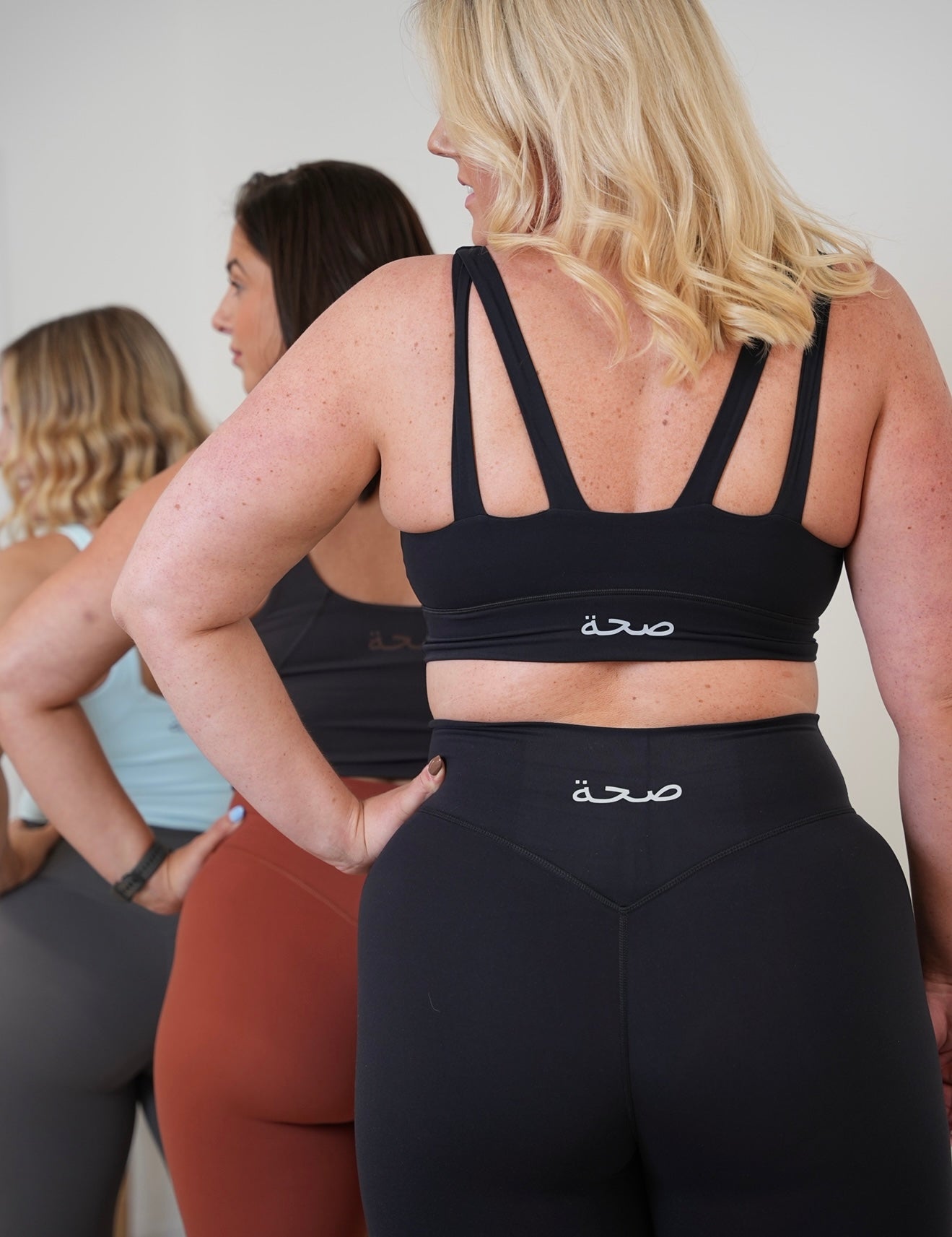 Velura leggings black