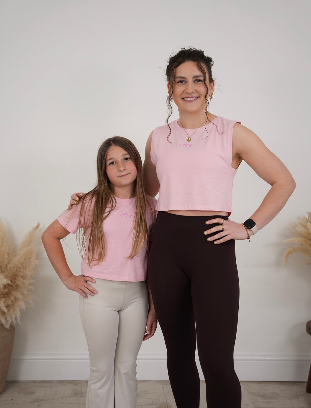 Kids Pink Crop
