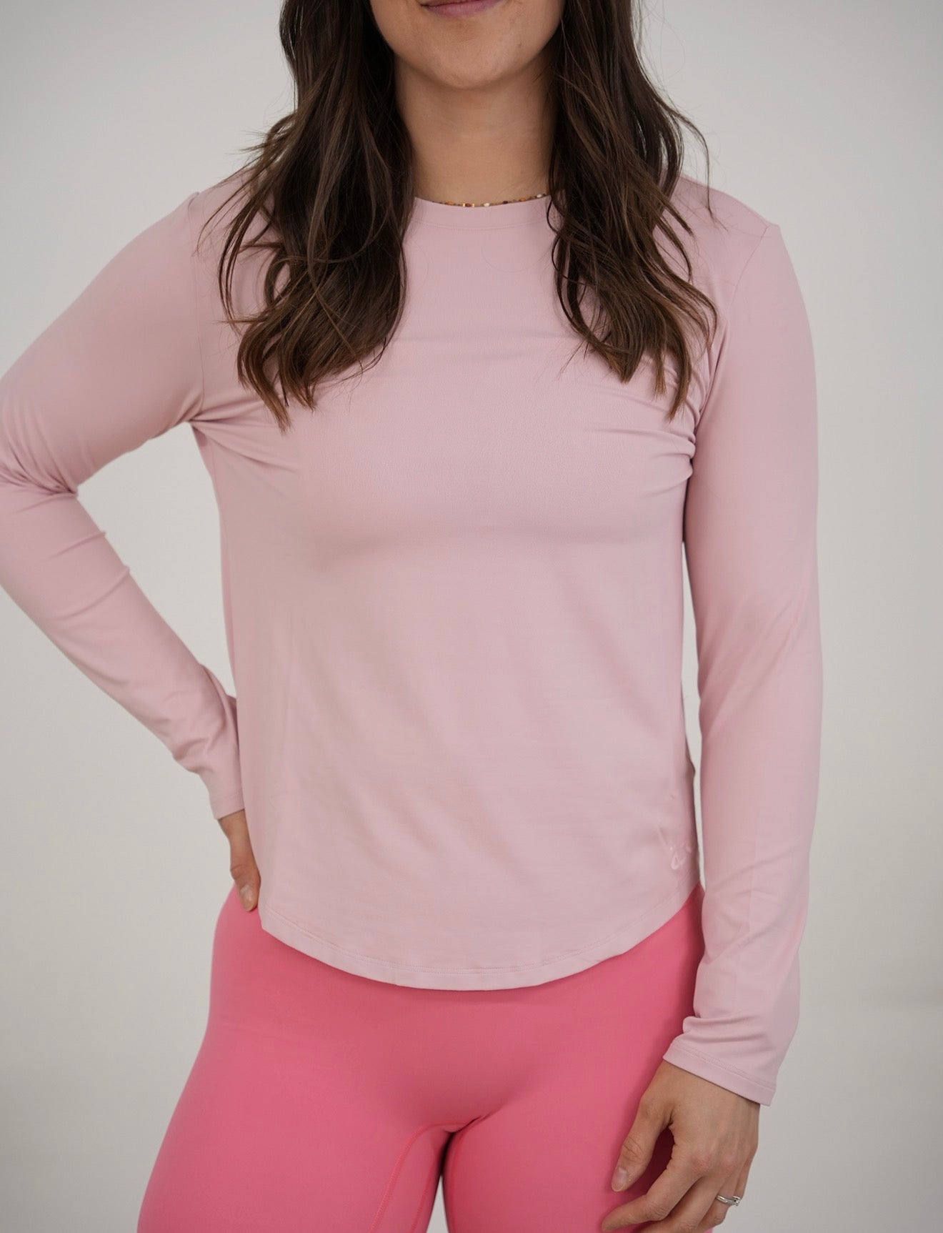Long sleeve top - Pink Blush