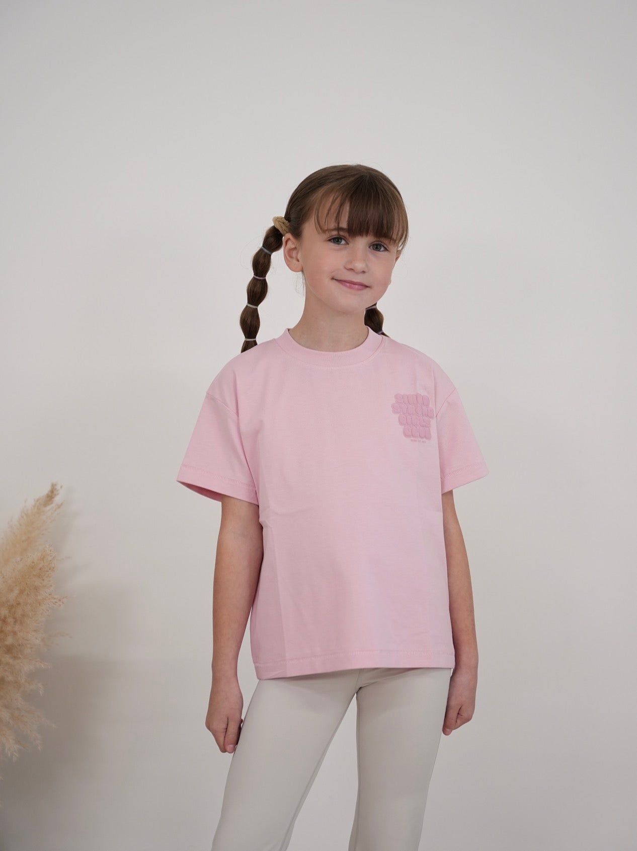 Kids ‘Strong Girl Club’ Bubble Print Tee