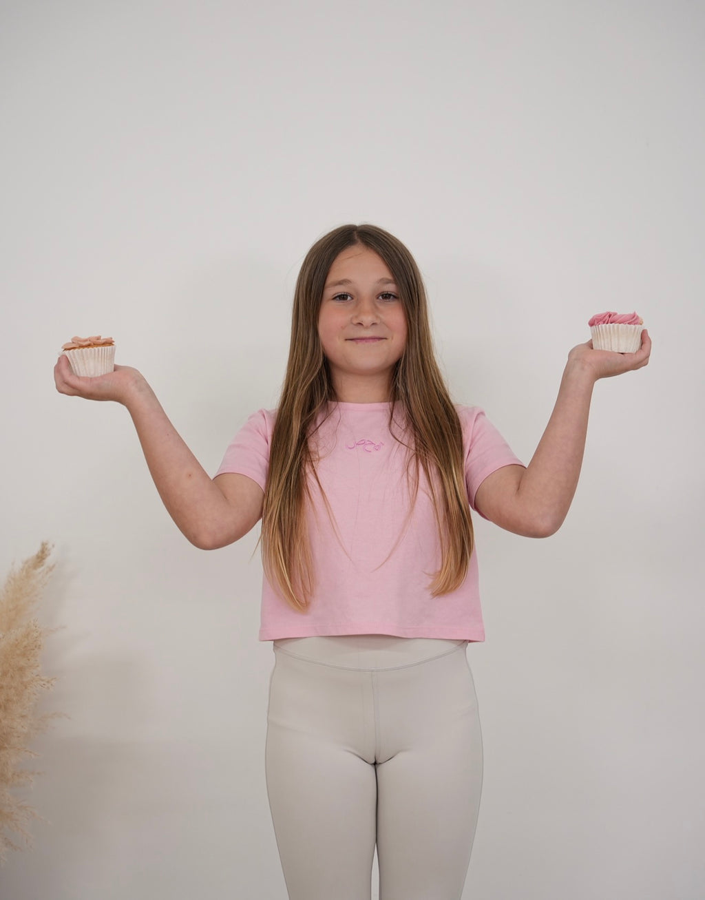 Kids Pink Crop