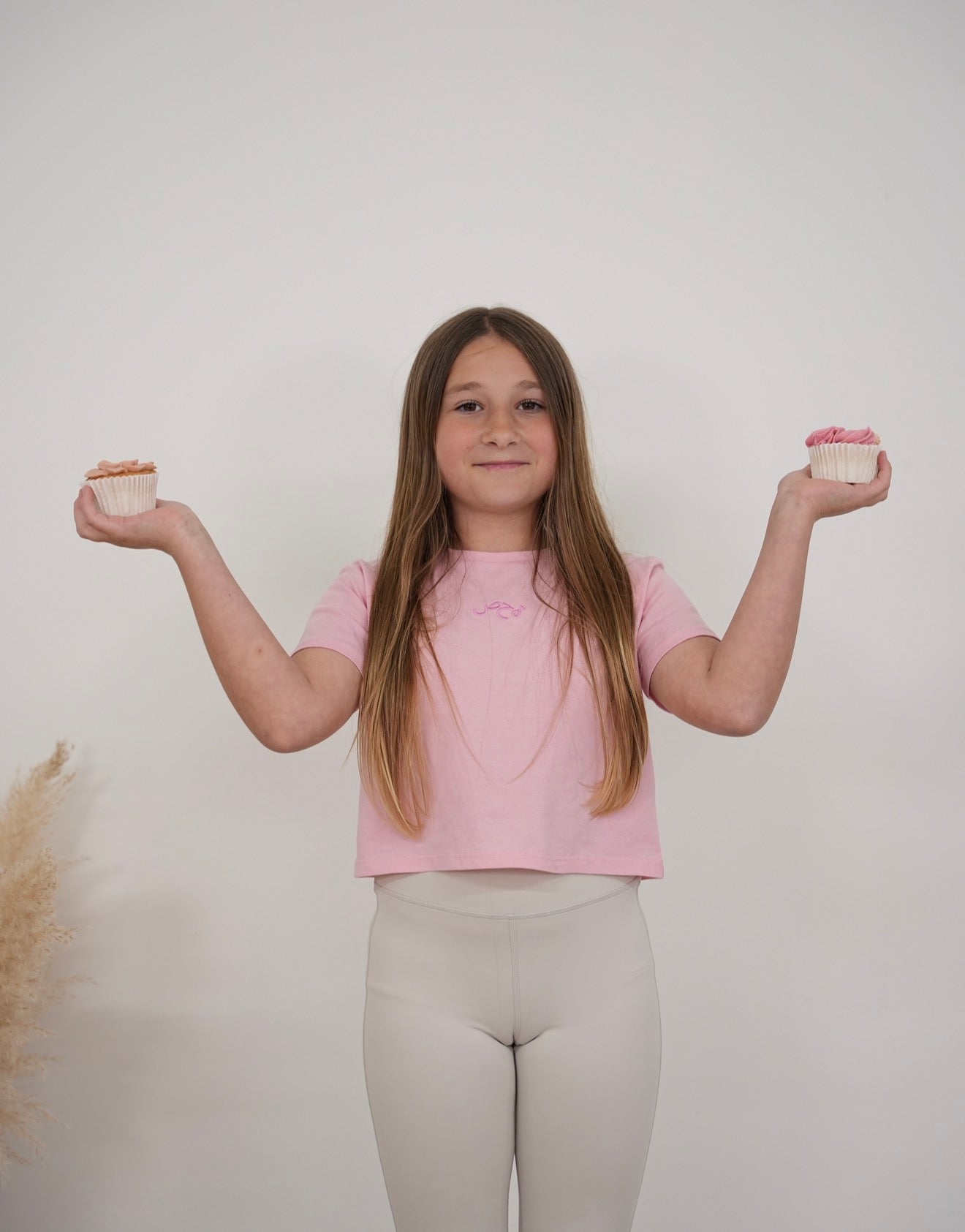 Kids Pink Crop