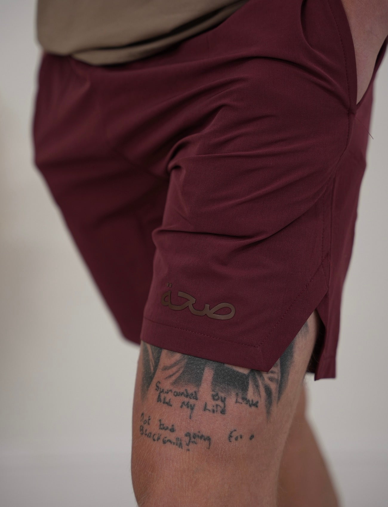 Men's Training Shorts Wine Red