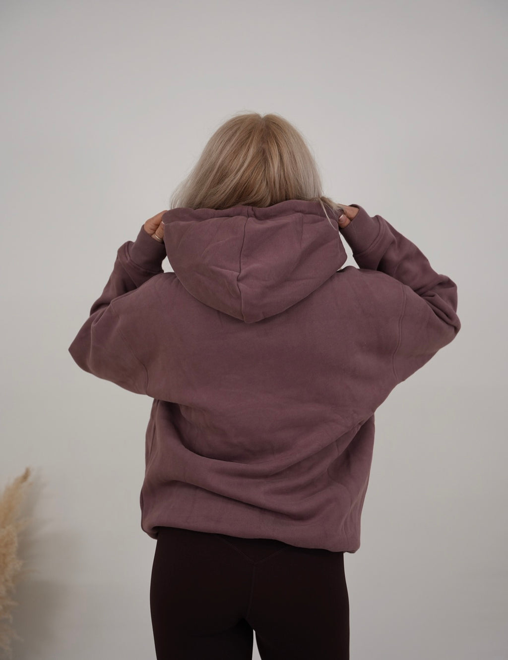 Unisex Soft Mauve Oversized Hoody
