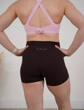 Luxe Cloud Shorts - Berry Chocolate