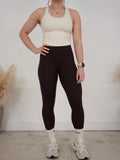 Luxe Cloud Leggings - Berry Chocolate