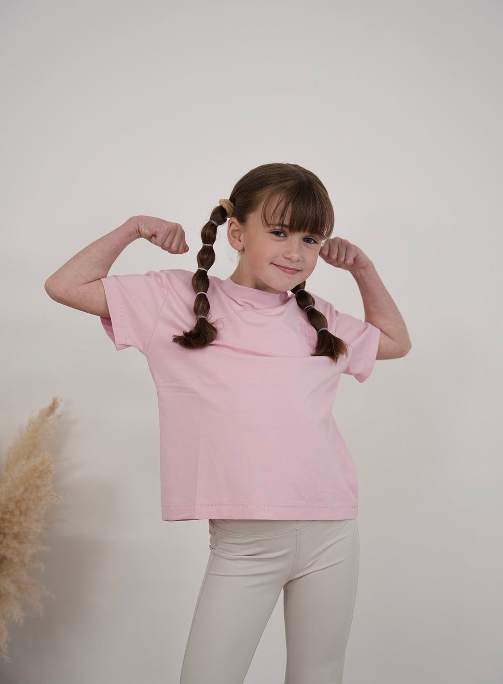 Kids ‘Strong Girl Club’ Bubble Print Tee