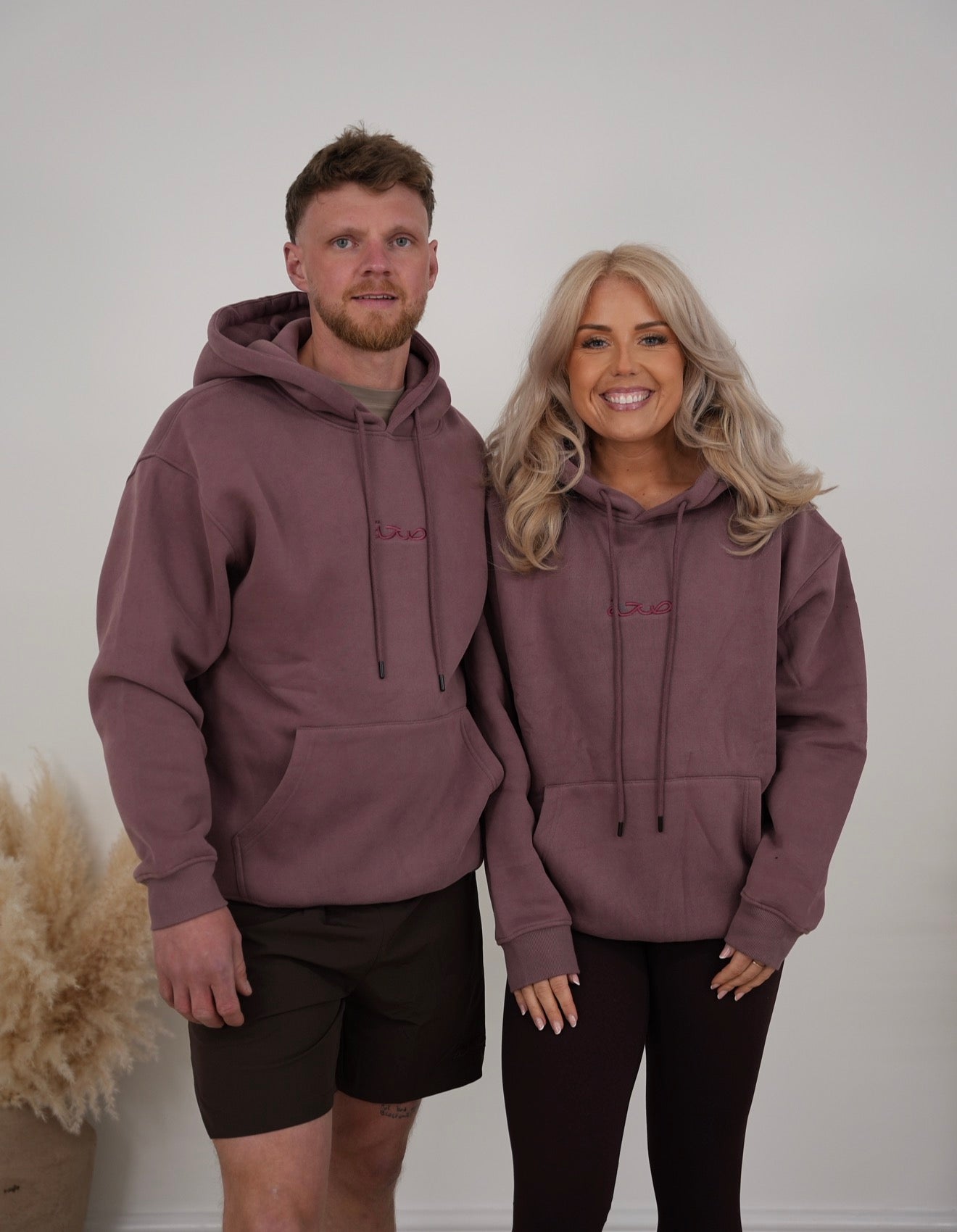 Unisex Soft Mauve Oversized Hoody