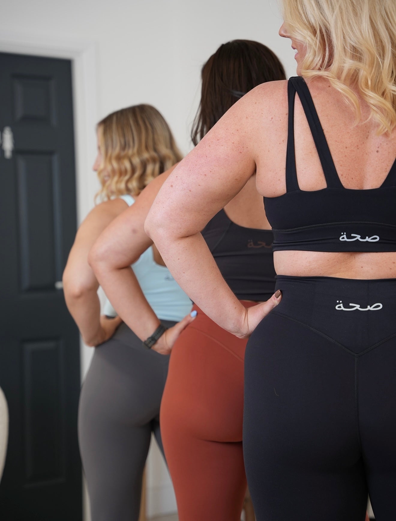 Velura leggings black