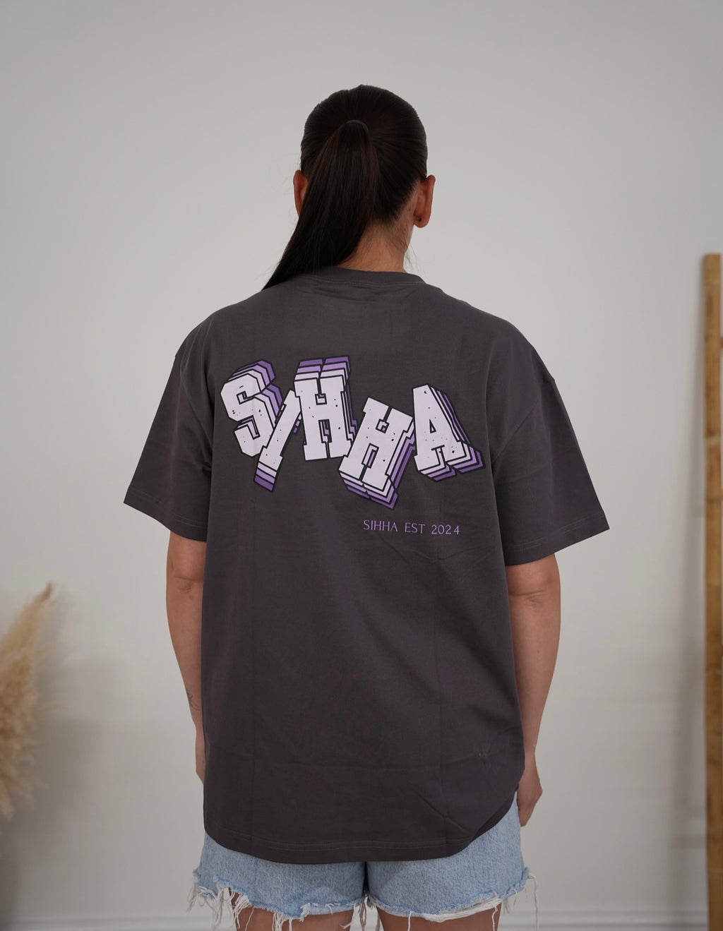 Unisex Heavy Oversized Tee With Comic Print