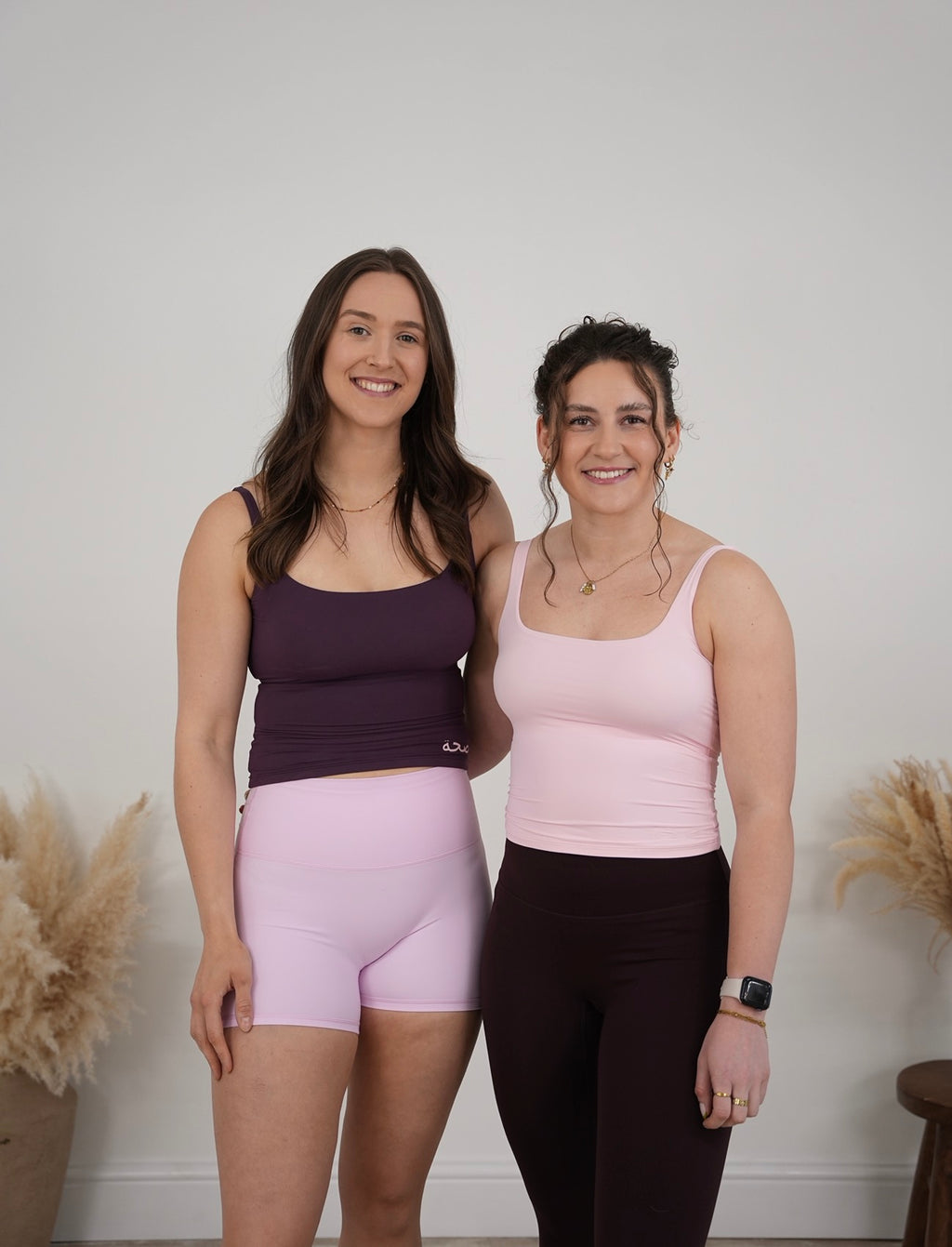 Ladies Luxe Vest Top Baby Pink