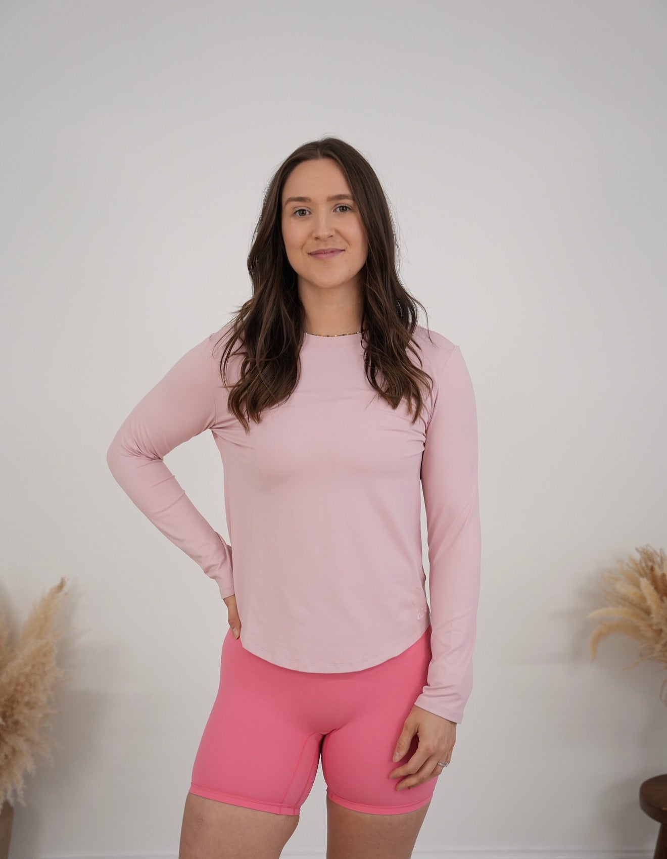 Long sleeve top - Pink Blush