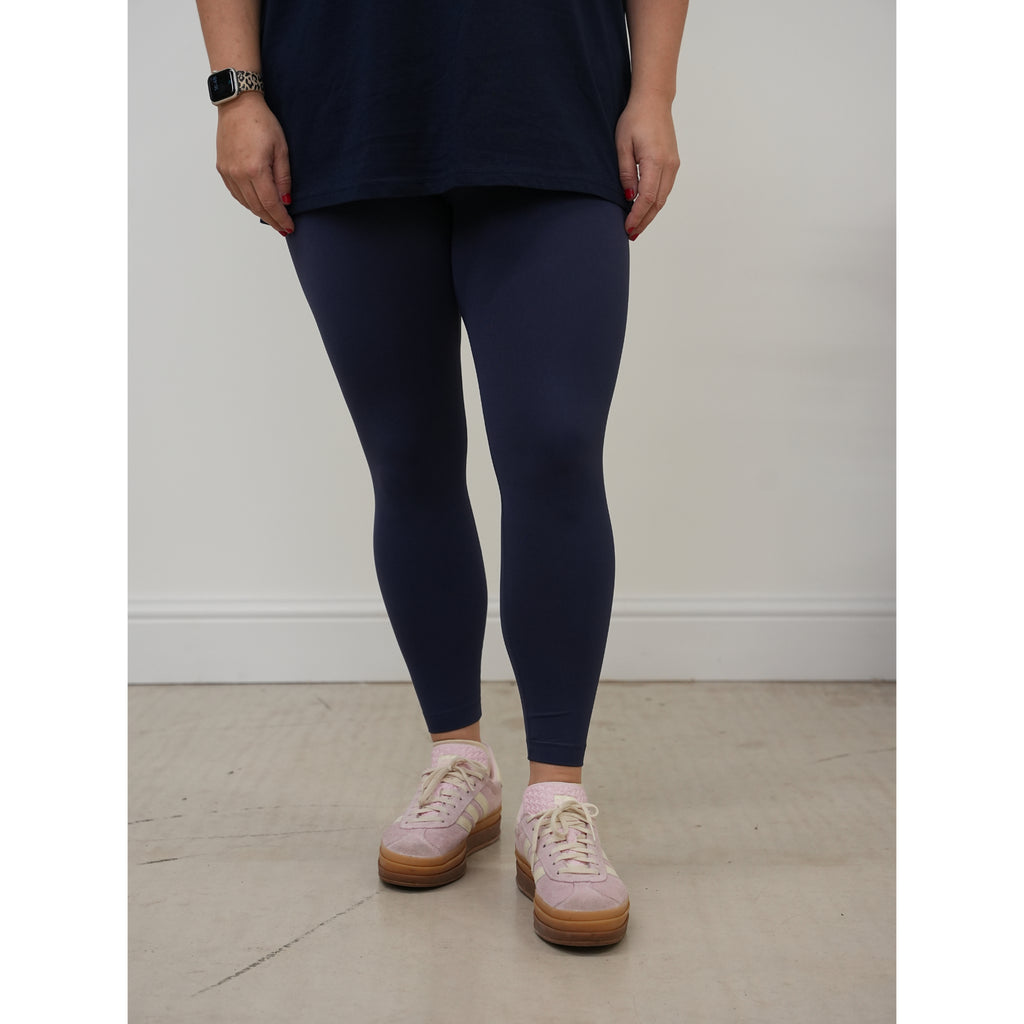 FlexFit High Waisted Leggings - Navy