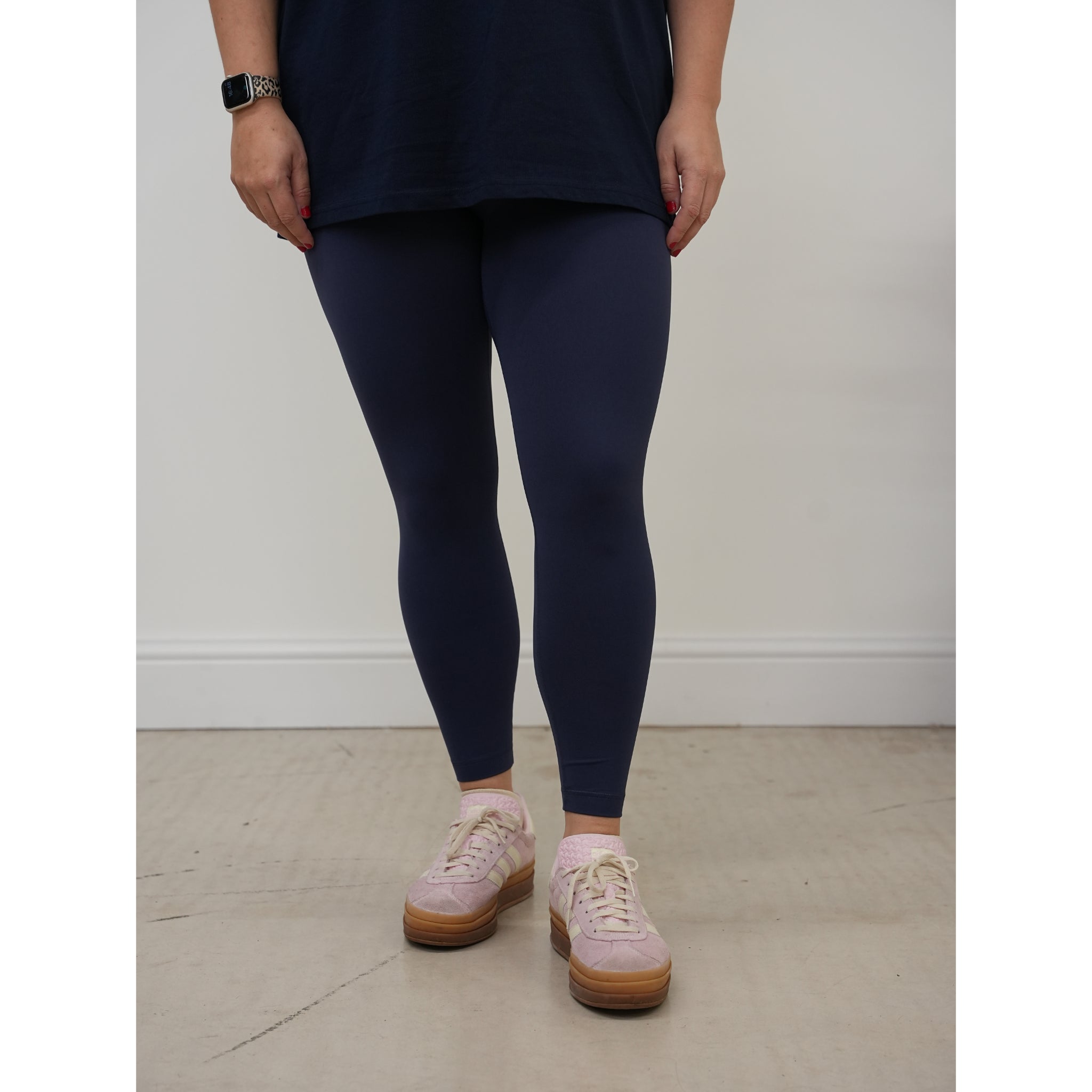 FlexFit High Waisted Leggings - Navy