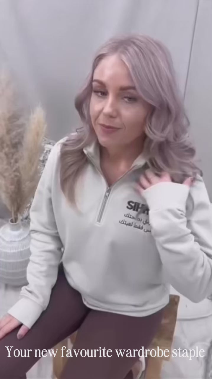 Ladies Fleece lined 1/4 Zip